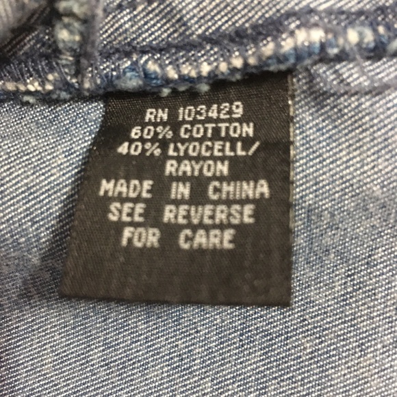 HSZ Studio Denim Sleeveless Romper - Picture 9 of 16